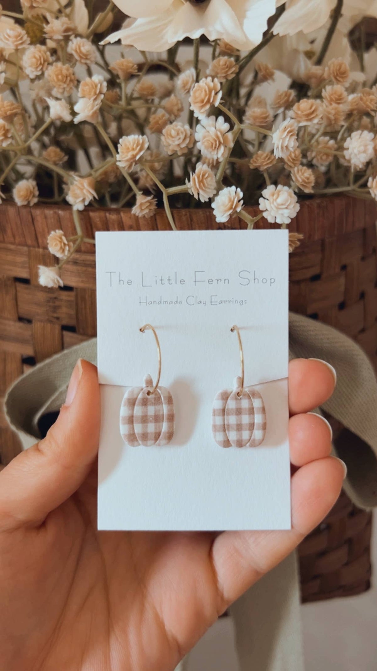 Gingham Pumpkin