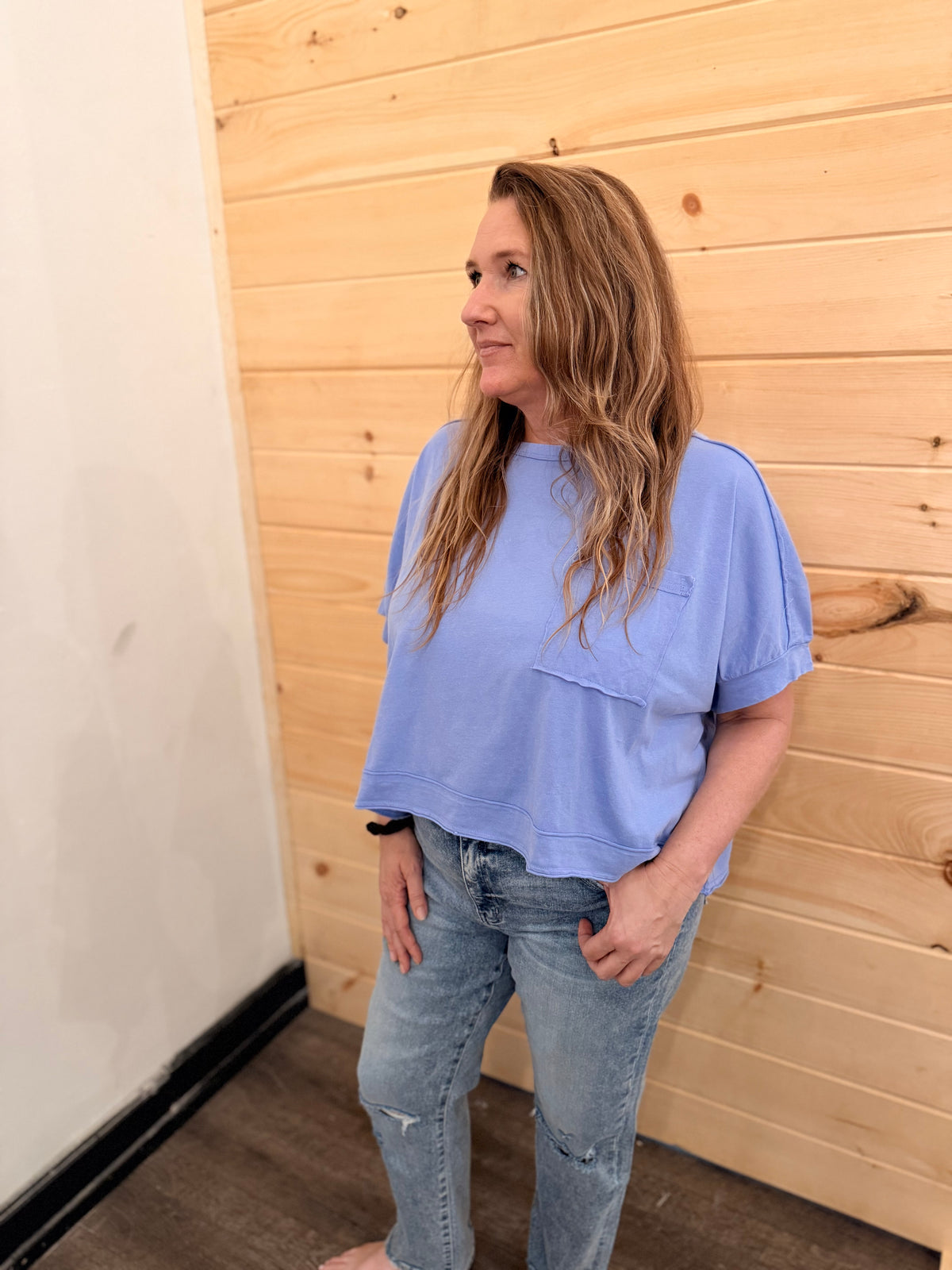 MINERAL BASIC TOP BLUE