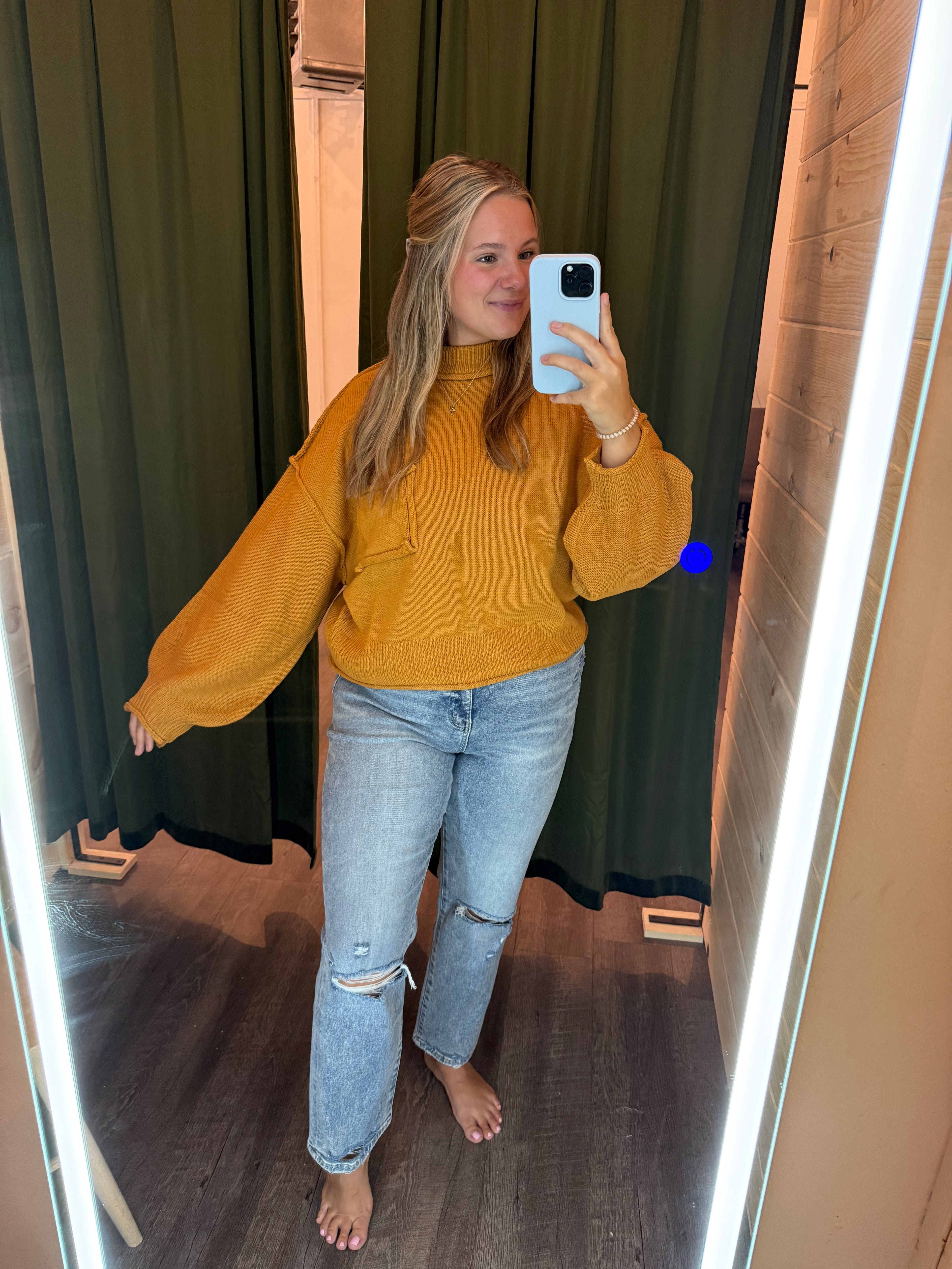 HONEYCOMB SWEATER