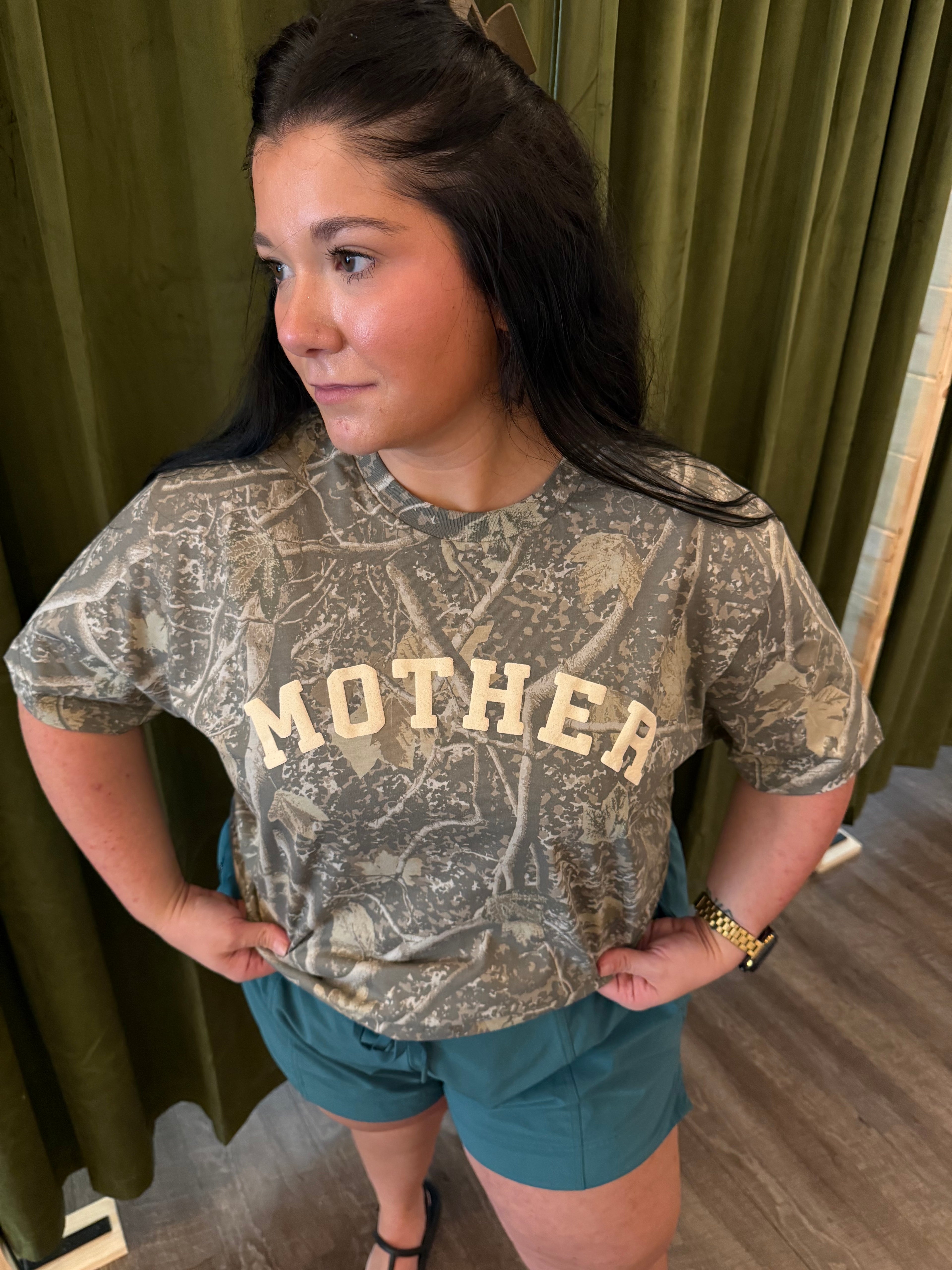 MOTHER CAMO SHORTSLEEVE TEE
