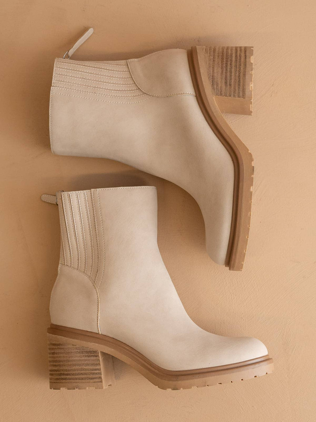 The Megan | Light Grey Chelsea Bootie