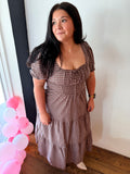 MOCHA EMBER DRESS