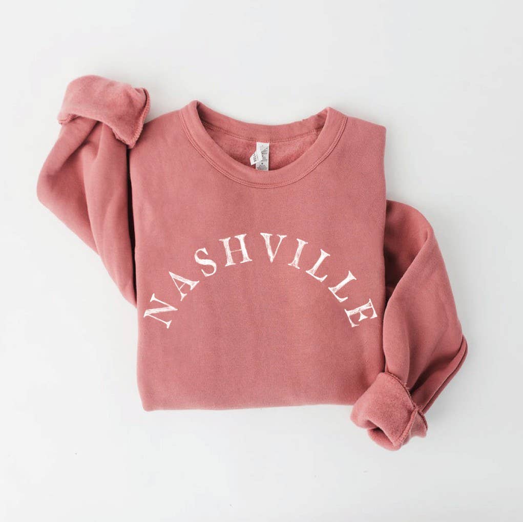NASHVILLE Sweatshirt - Ribbed