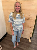 DUSTY BLUE TEE