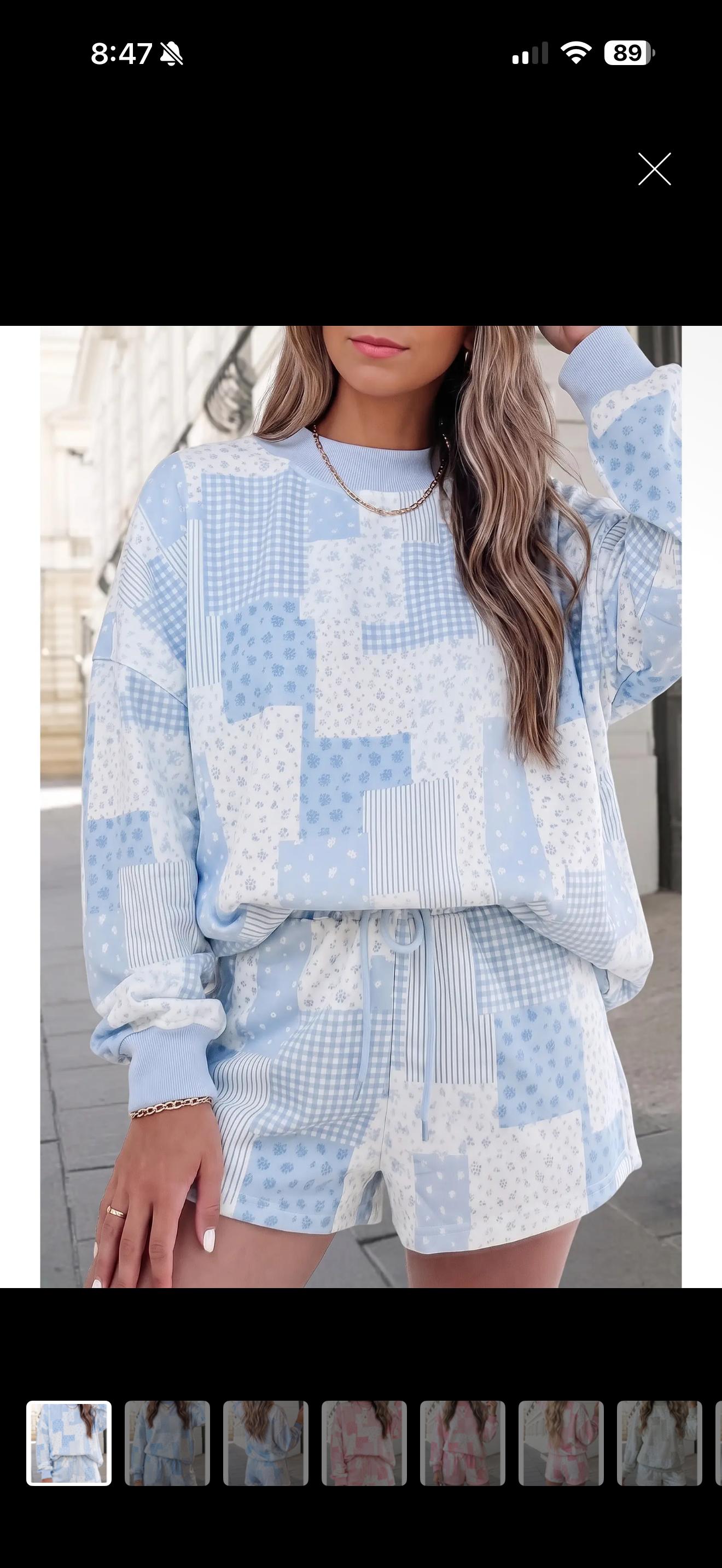 ALL ABOUT YOU PATCHWORK SET
