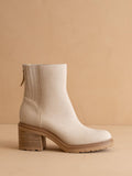 The Megan | Light Grey Chelsea Bootie