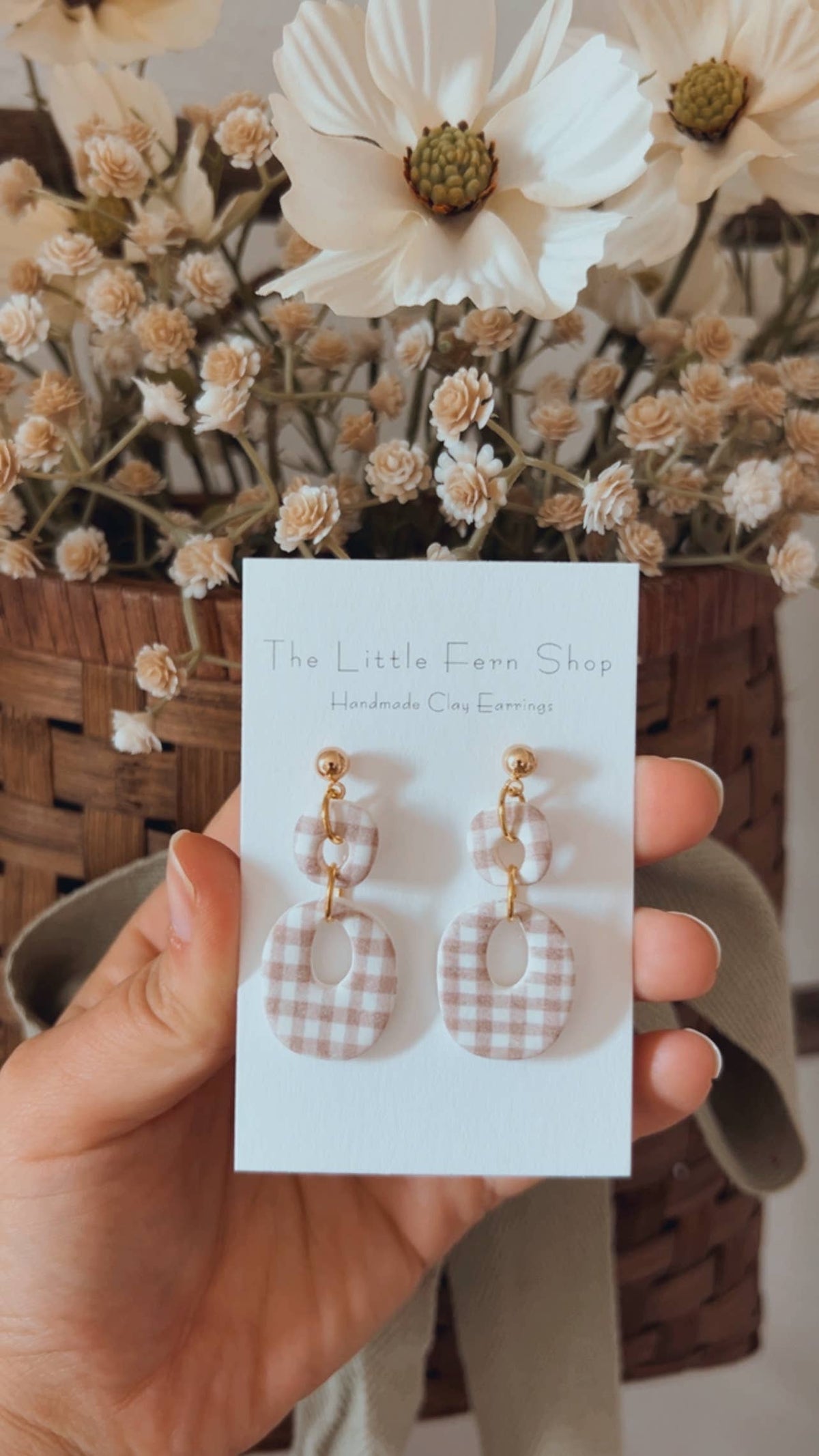 Gingham Dangles